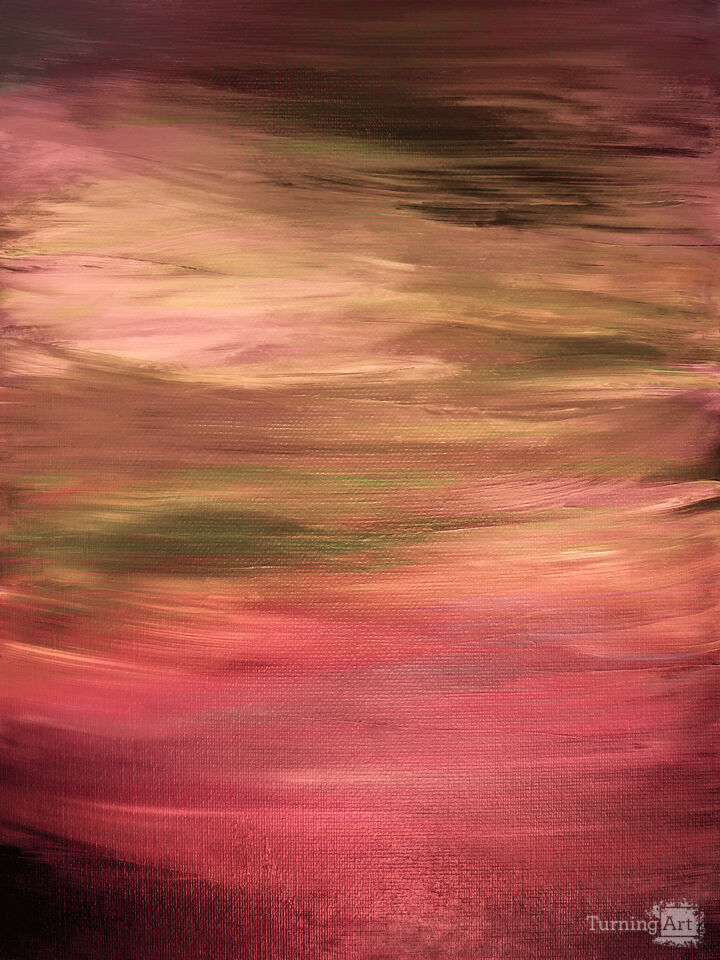 CHROMATIC EMBERS 2 - COLORFUL ABSTRACT PAINTING