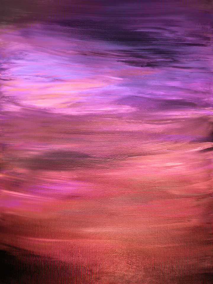 CHROMATIC EMBERS 4 - COLORFUL ABSTRACT PAINTING