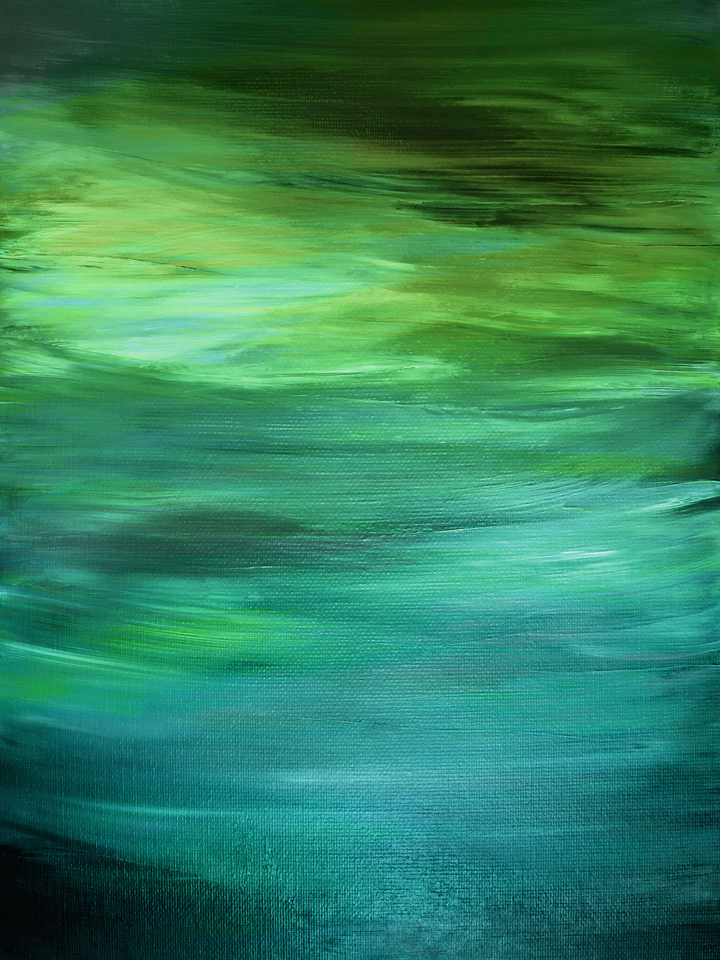 CHROMATIC EMBERS 6 - COLORFUL ABSTRACT PAINTING