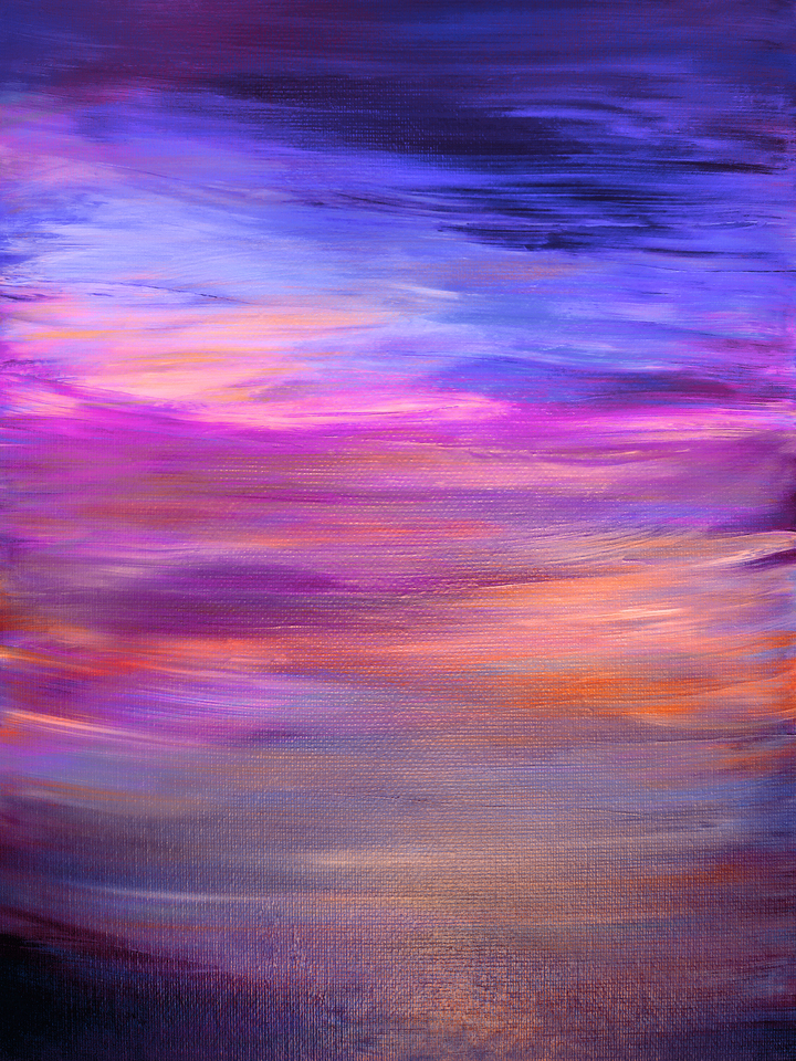 CHROMATIC EMBERS 7 - COLORFUL ABSTRACT PAINTING