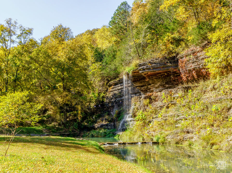Whispers Of Autumn At Great Spirit Falls