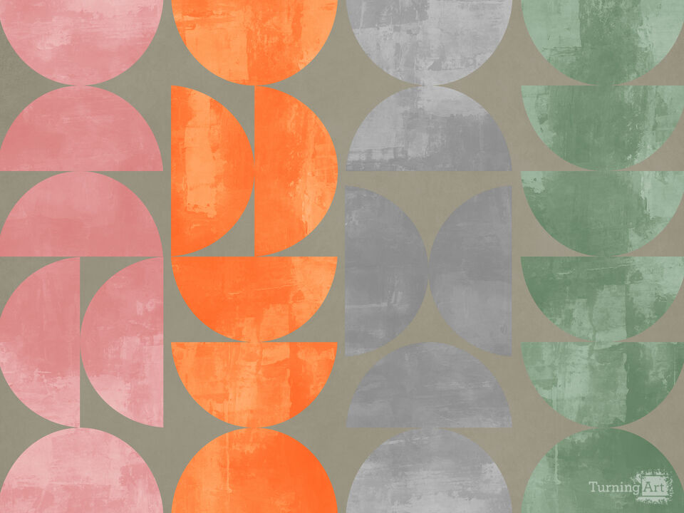 Mid Century Color Blocks