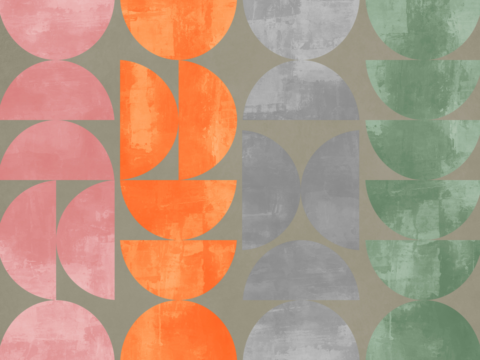 Mid Century Color Blocks