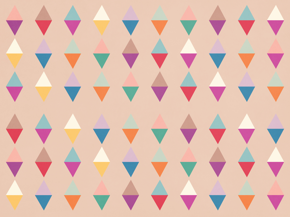 Multicolor Triangle Dance