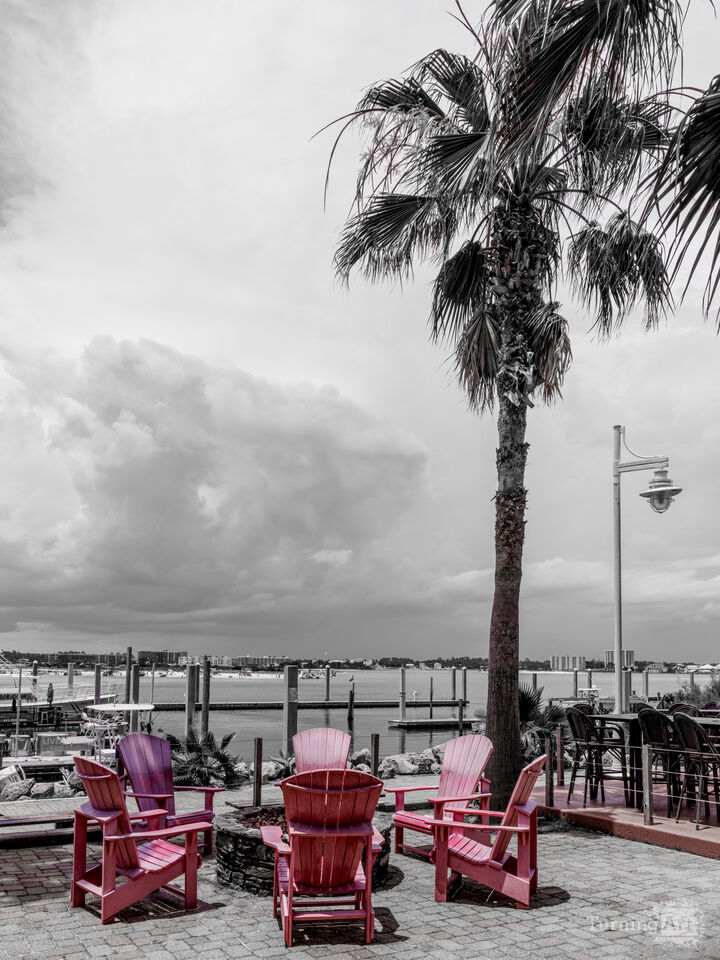 Lounging Orange Beach Harbor Select Color