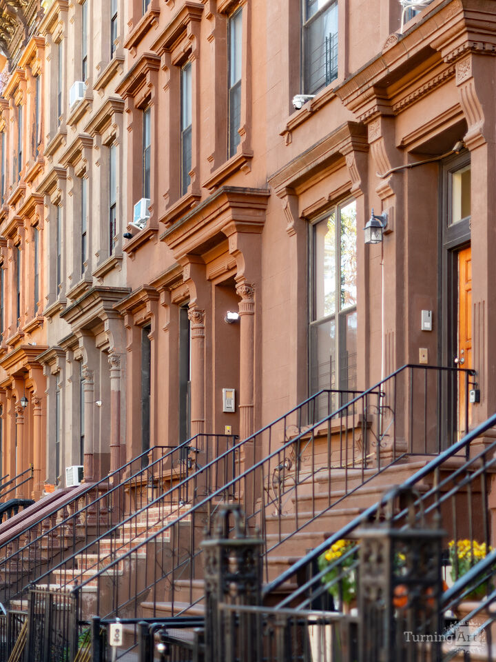 Brownstones and stoops