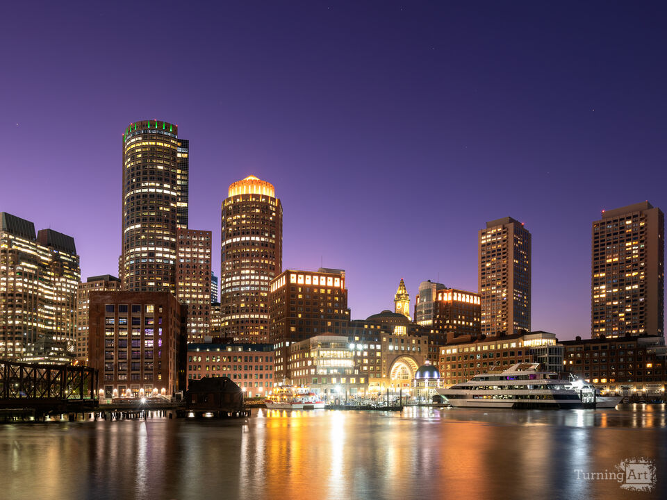 Boston downtown skyline