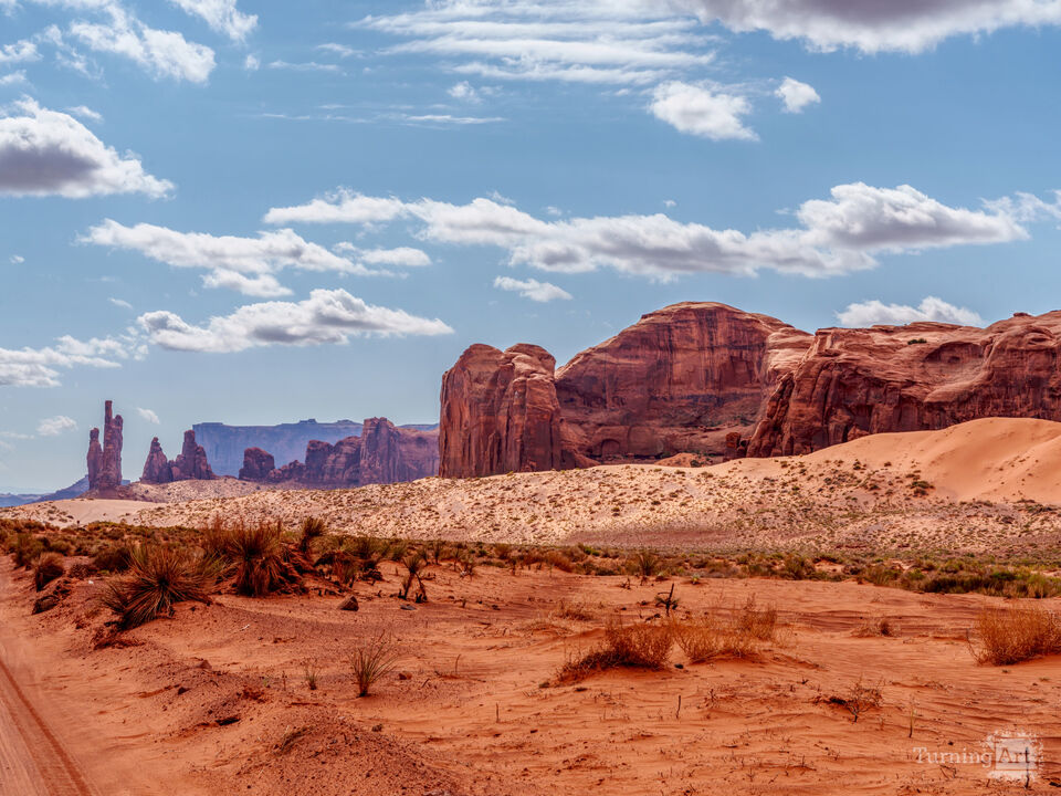 Majestic Formations Of Monument Valley