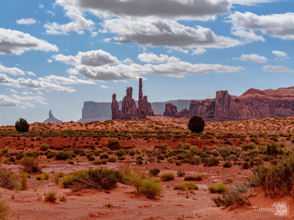 Monument Valley Totem Poles And Spires