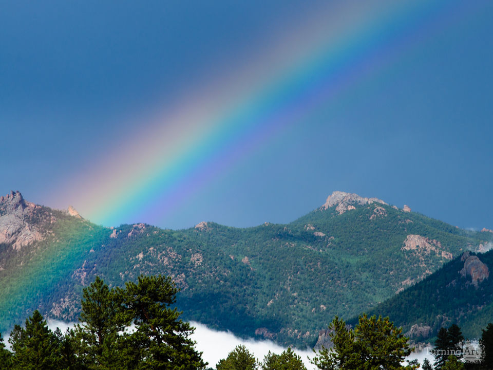 Rainbow over Colorado