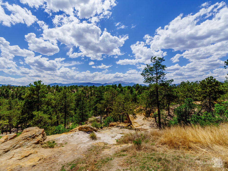 Dramatic Sky Over Pikes Peak