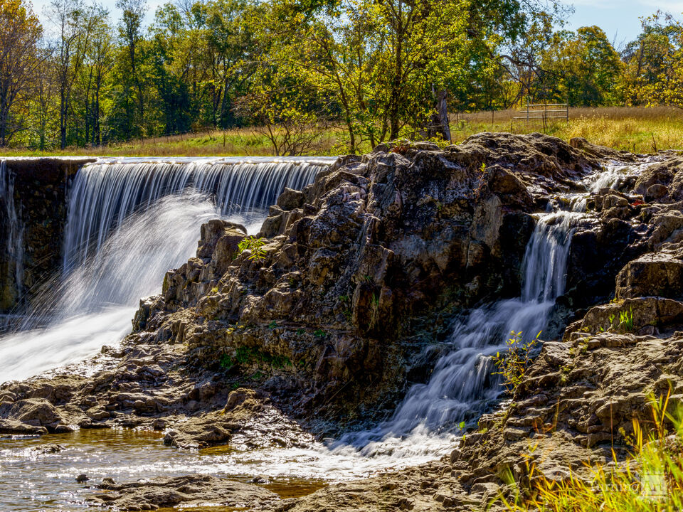 Waterfall Rhythm of Huzzah Creek