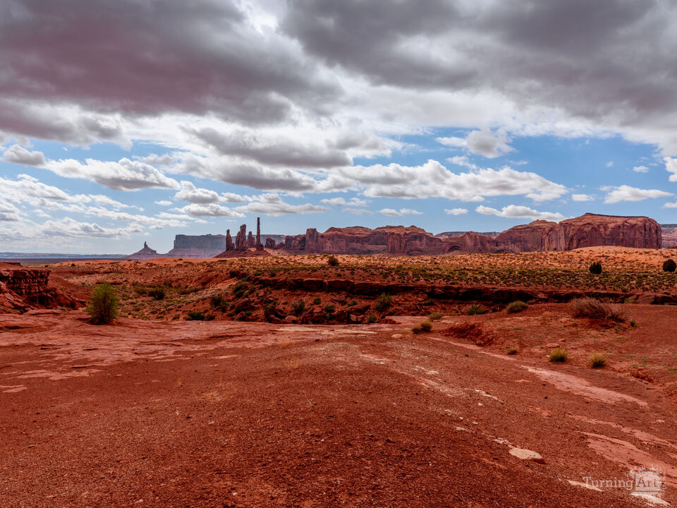 Monument Valley Totem Pole Landscape