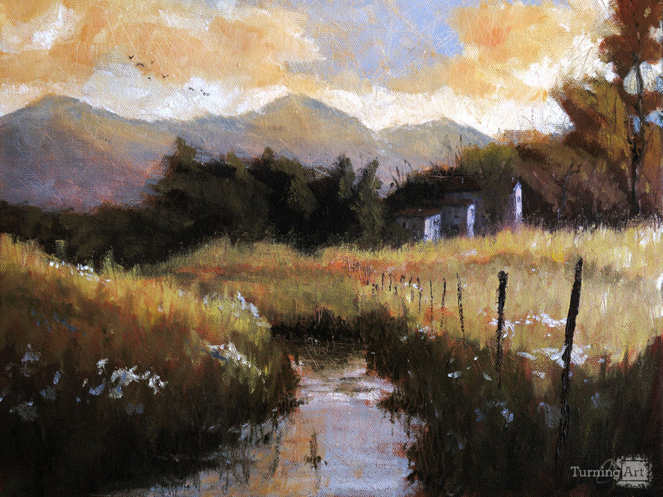 Genova, Italy, Montoggio Countryside