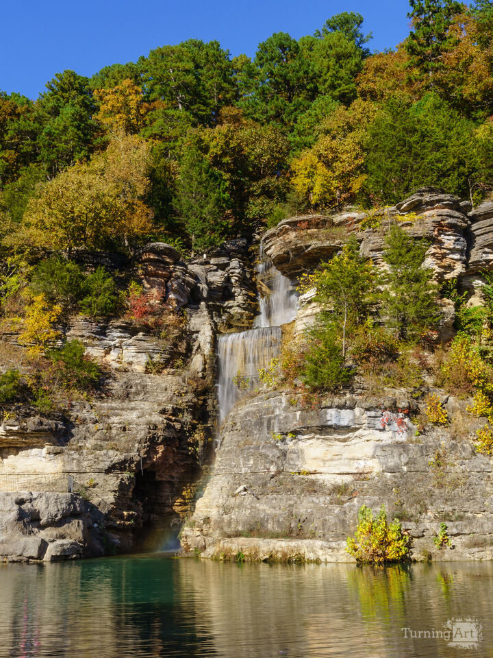 Autumn Beauty Along Indian Cliff Falls