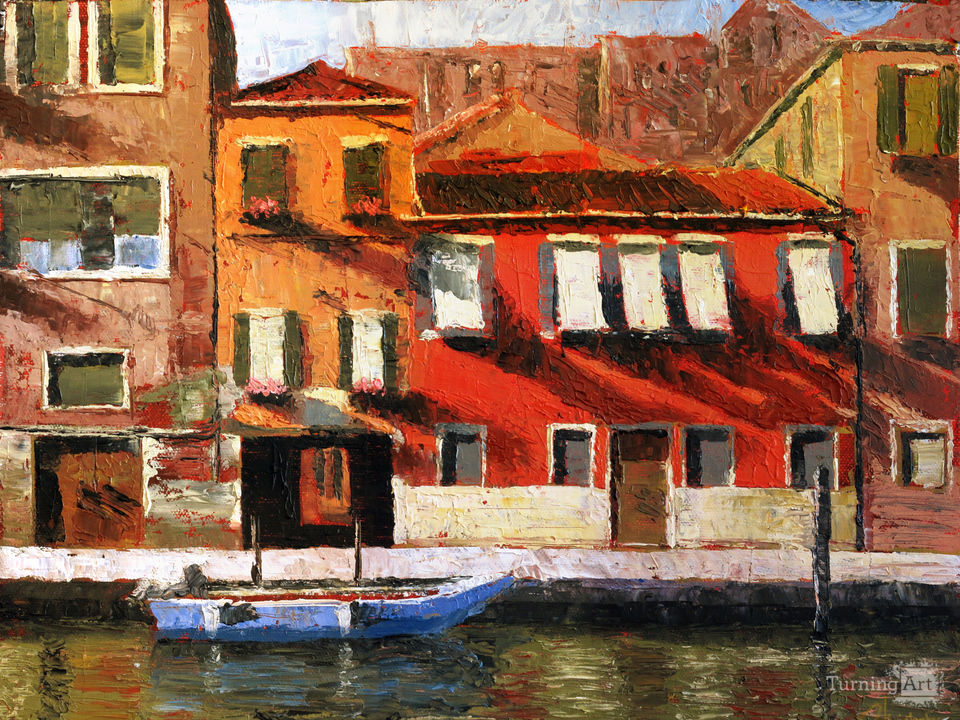 Venice, Italy, Along the Canal