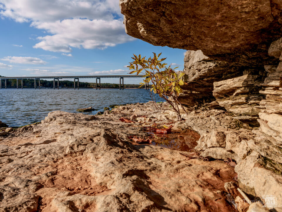 Pomme de Terre Lake Bridge Rock View