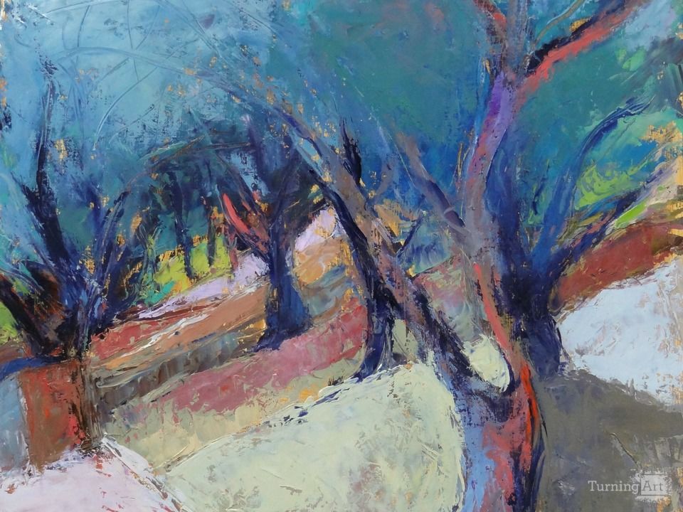 Study for Collioure Olive Grove