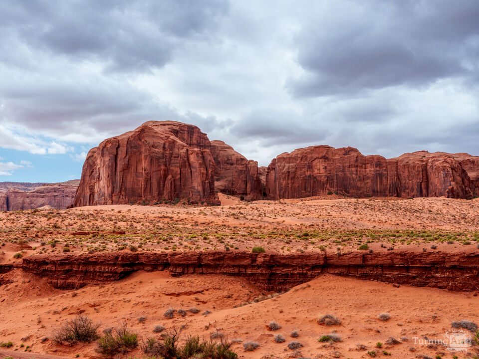 Sand Springs And Thunderbird Monument Valley