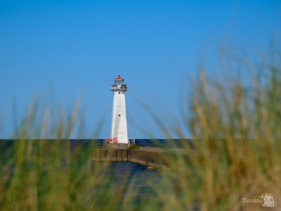 Lake Ontario's Sodus Point Lighthouse and Beach