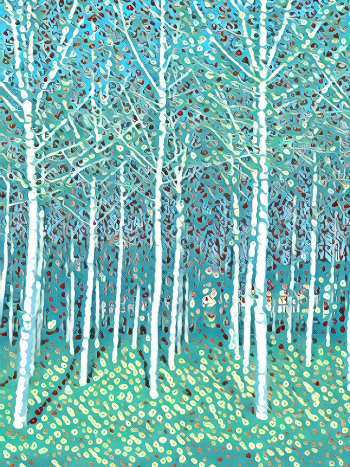 Spring Grove of Trees