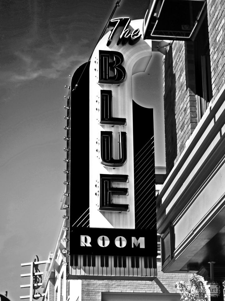 Blue Room B&W