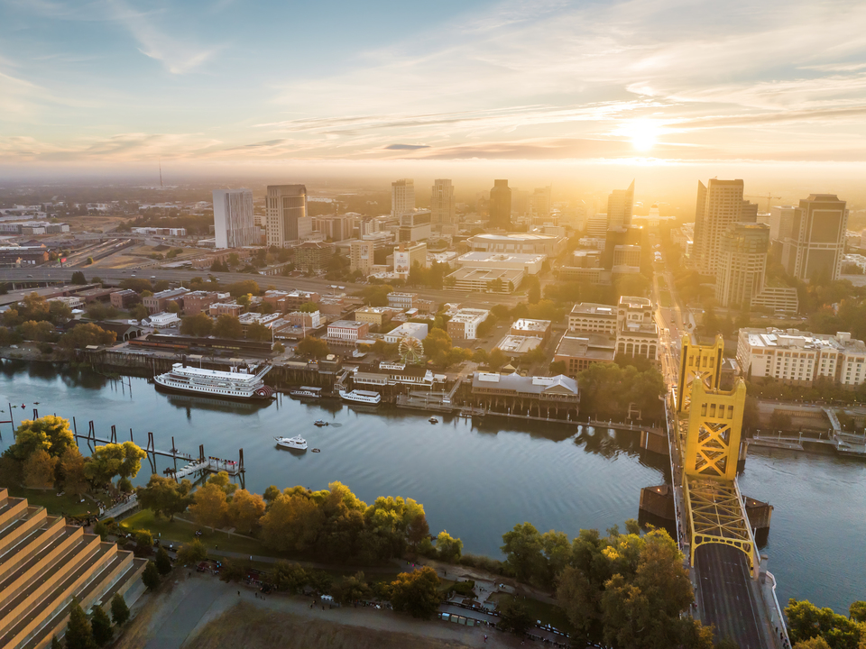 Sacramento River Sunrise