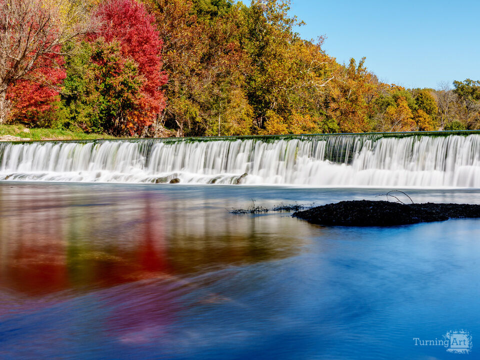 Jolly Mill Capps Creek Waterfall