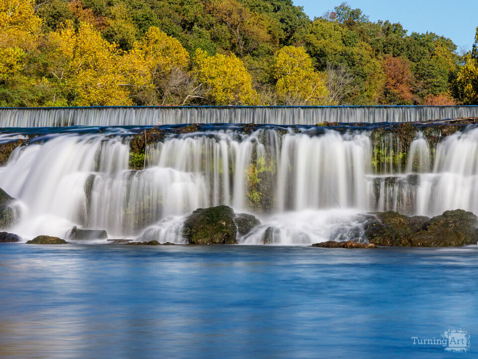Autumn Flow At Grand Falls