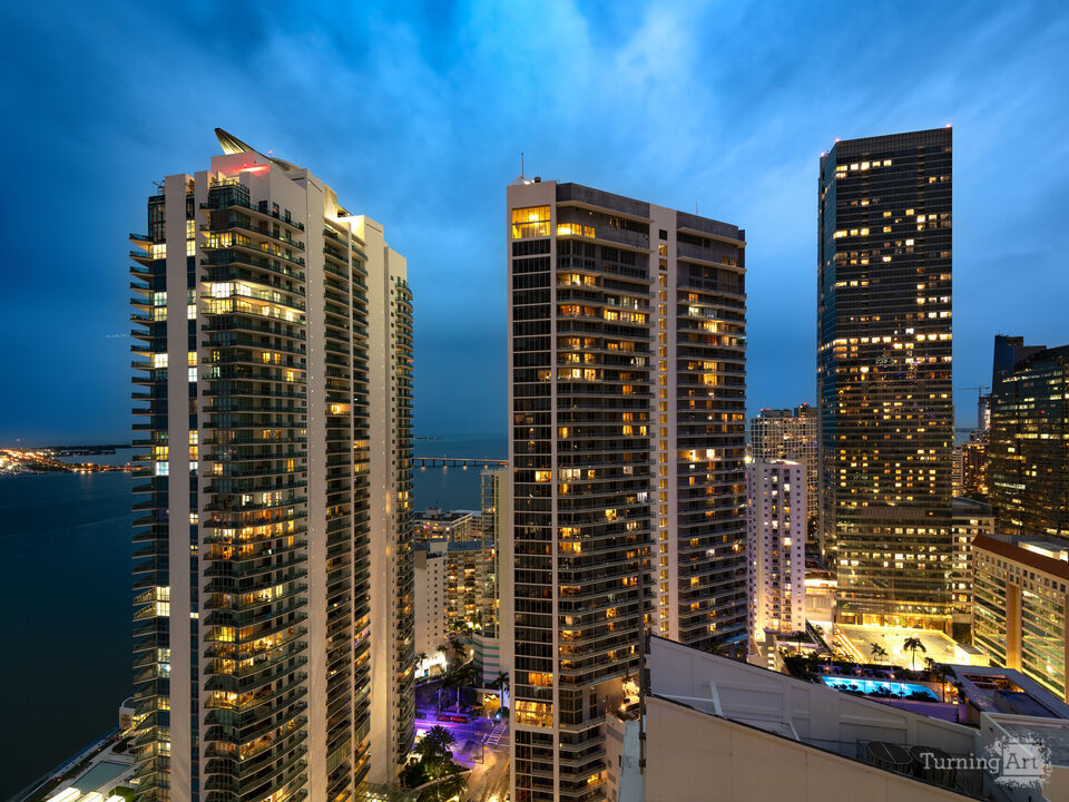 Brickell ay night
