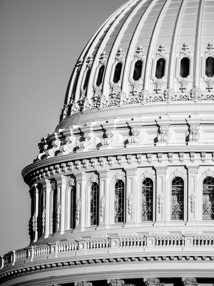 Capitol Dome Detail, Washington DC 
