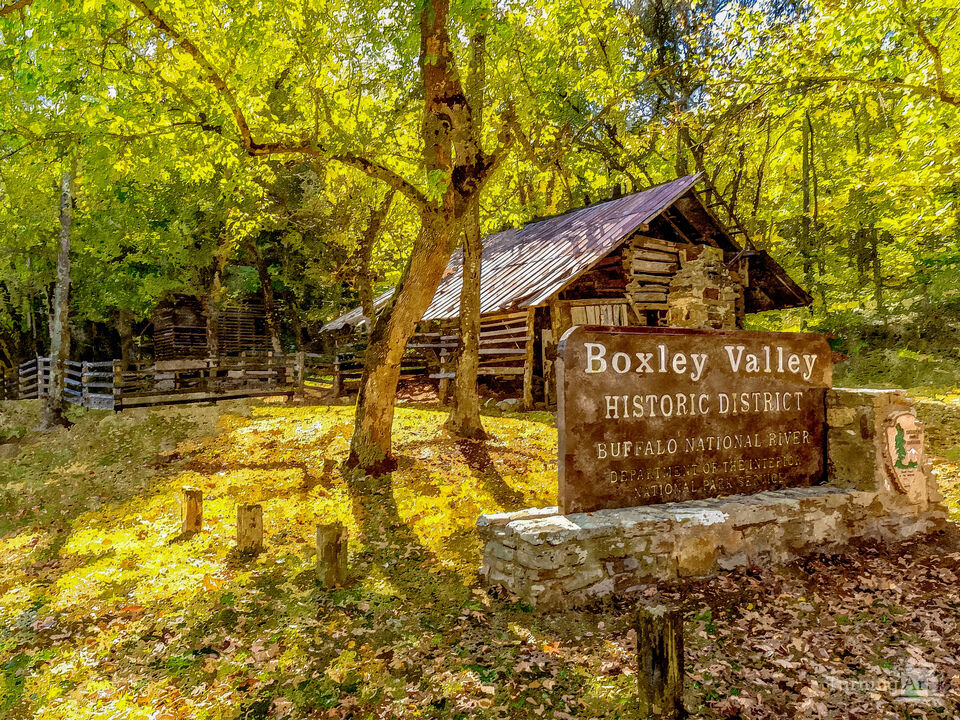 Boxley Valley Historic District  Painterly