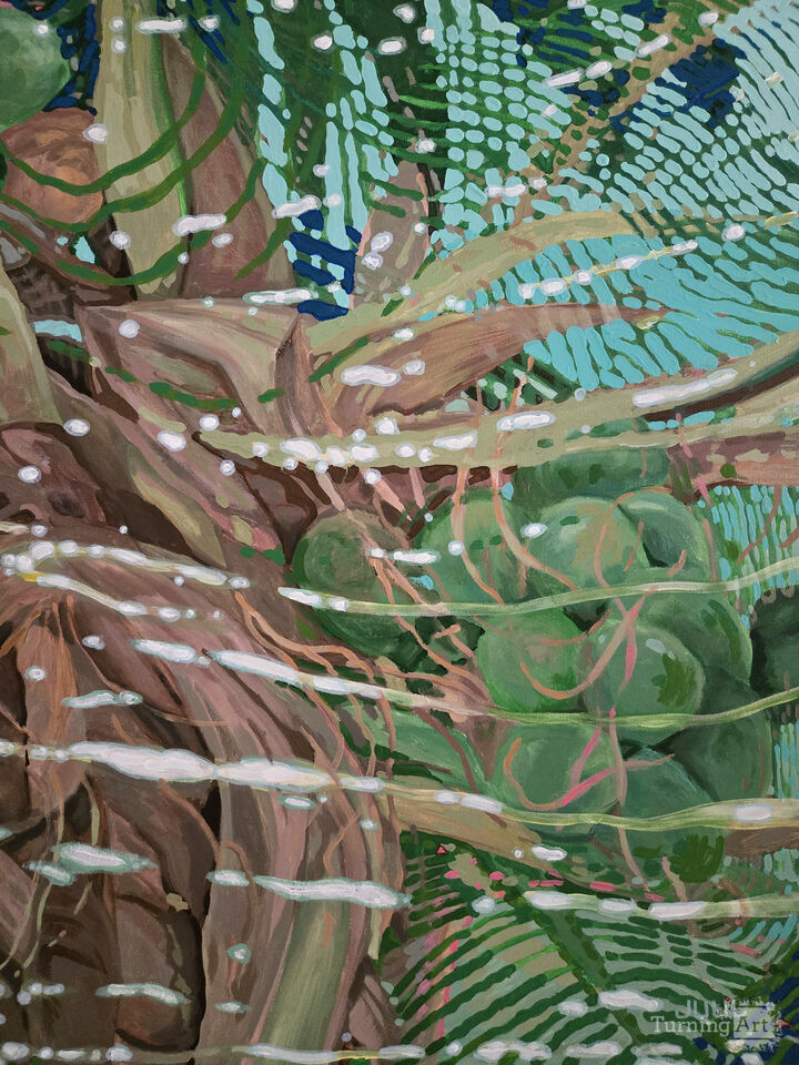 Flowing Tropical Water