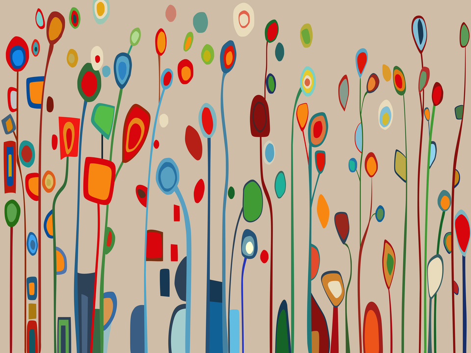 Playful Garden Blooms