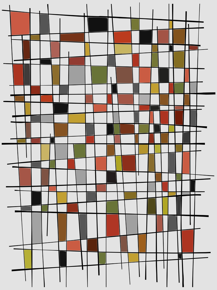 Modern Abstract Grid