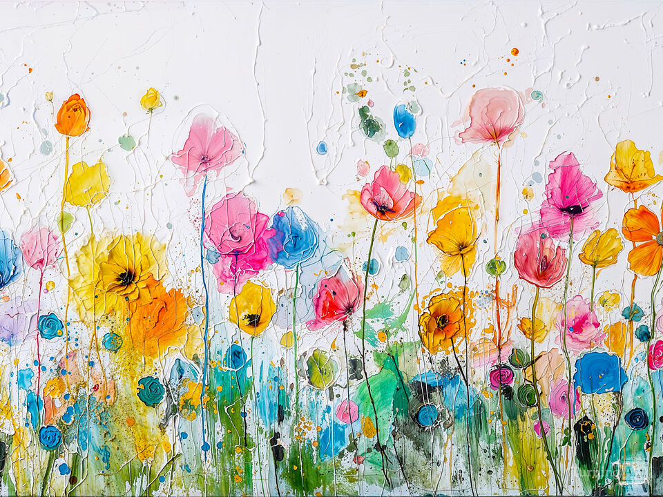 Blooming of Peace and Happiness