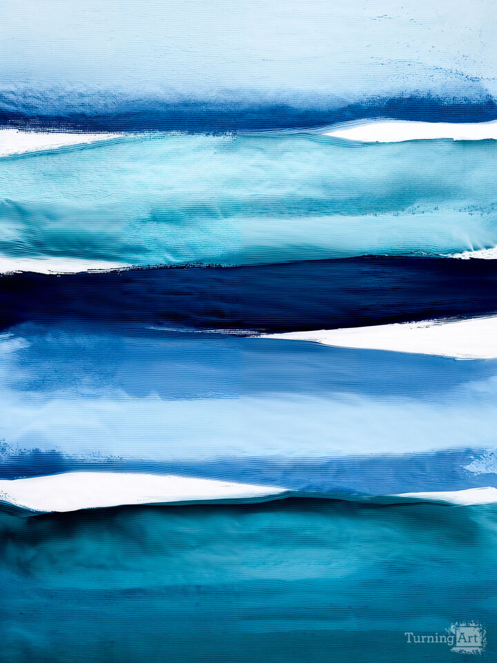 Dive Into Abstract Ocean Waves