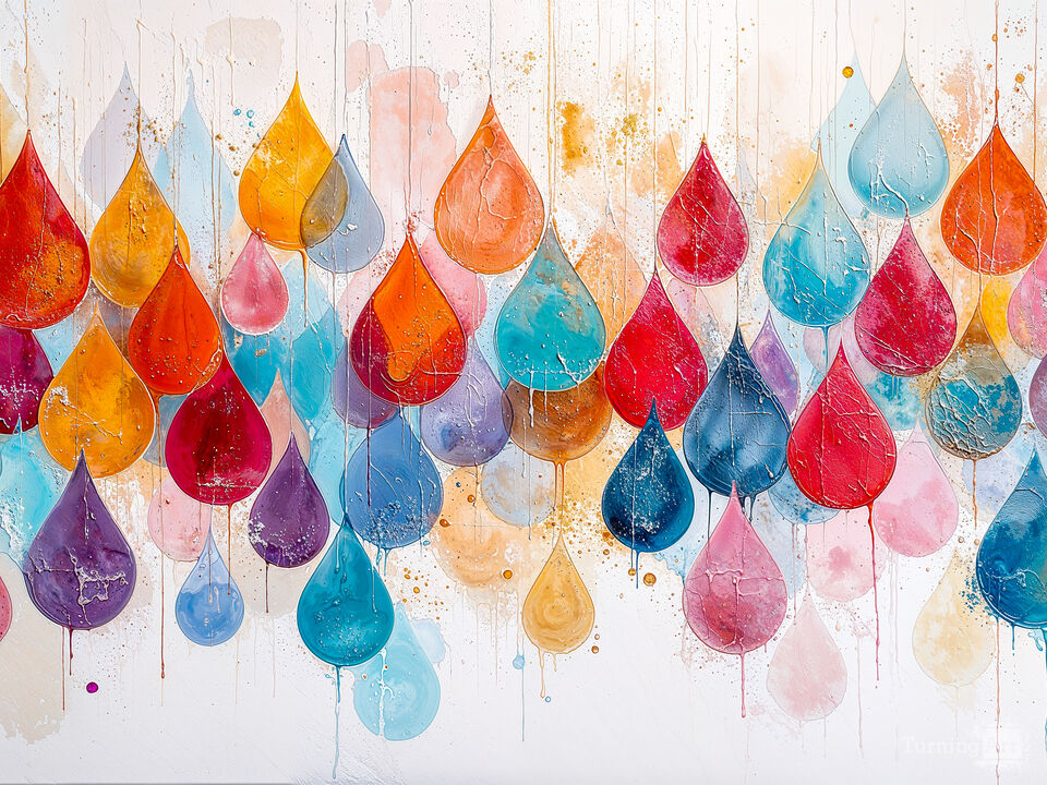 Colorful Tears of Joy 