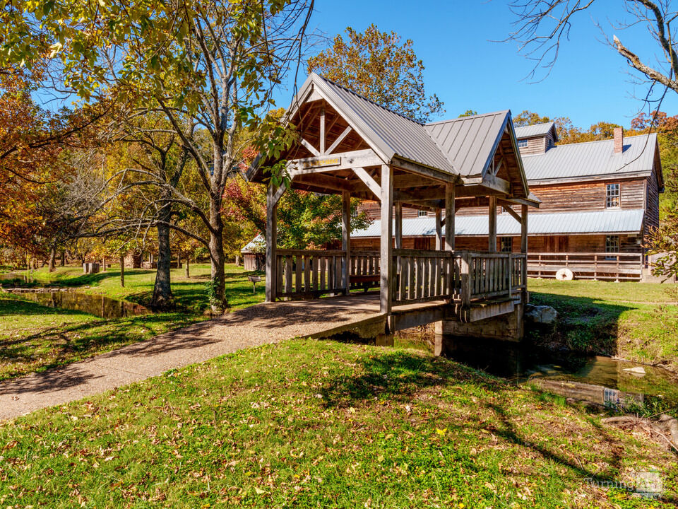 Wooden Bridge To Jolly Mill