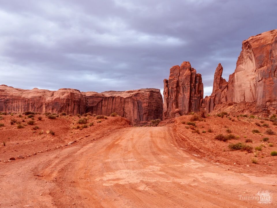 Desert Meets The Storm