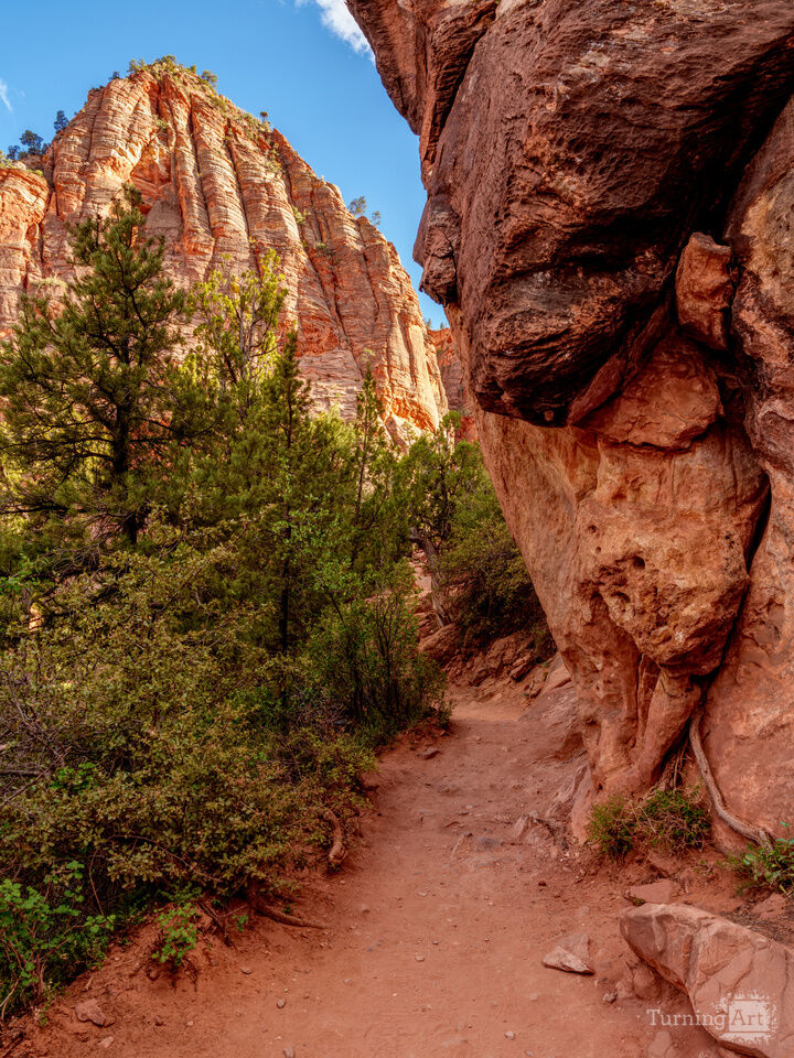 Trail to the Heights Zion Canyon Overlook