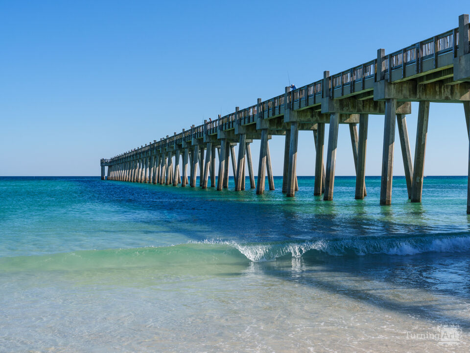 Pensacola Beach Pier Afternoon