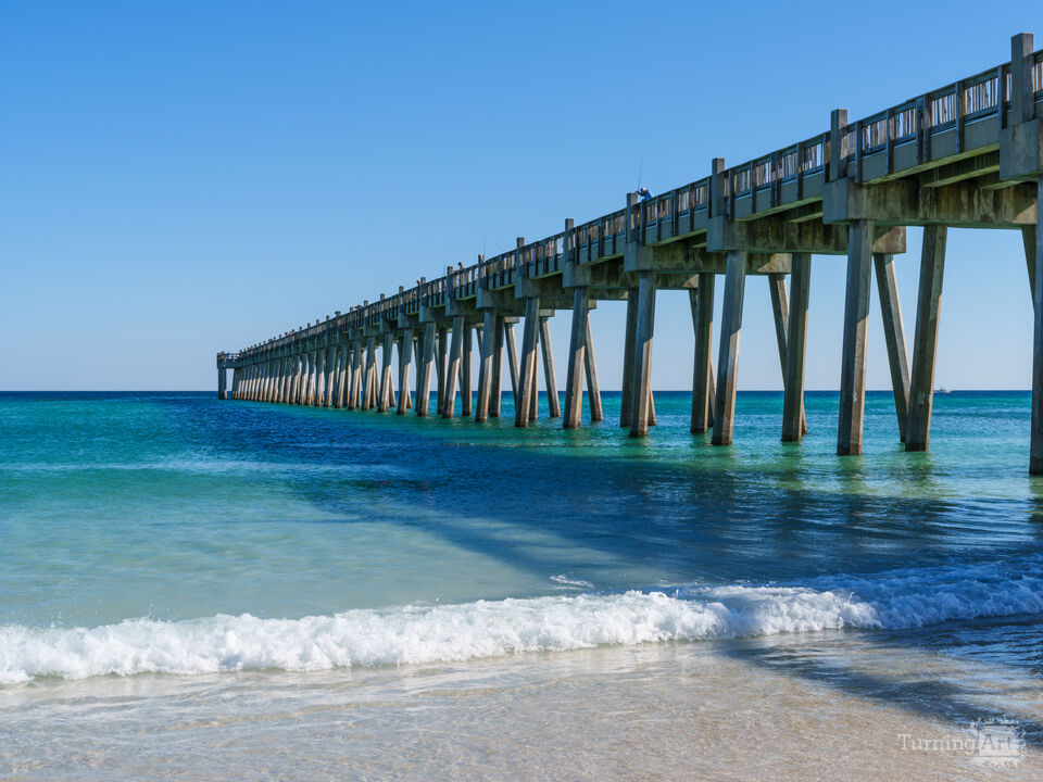 Pensacola Pier Into Paradise