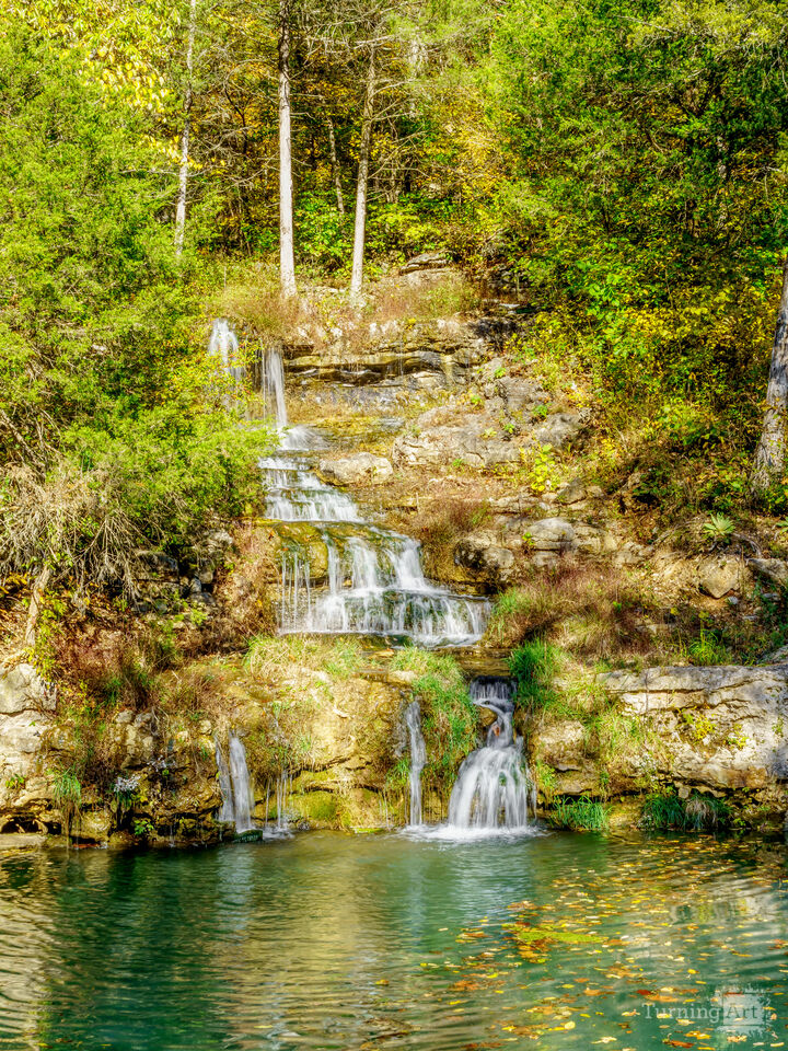 Sunlight On Thunder Falls