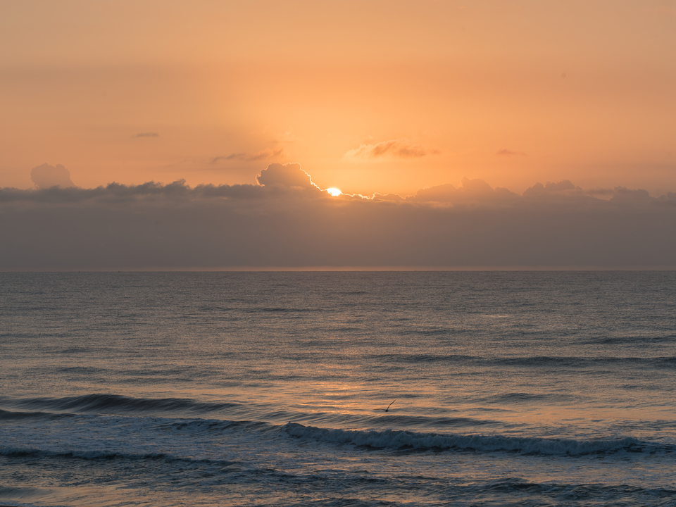 Sunrise over Atlantic Ocean