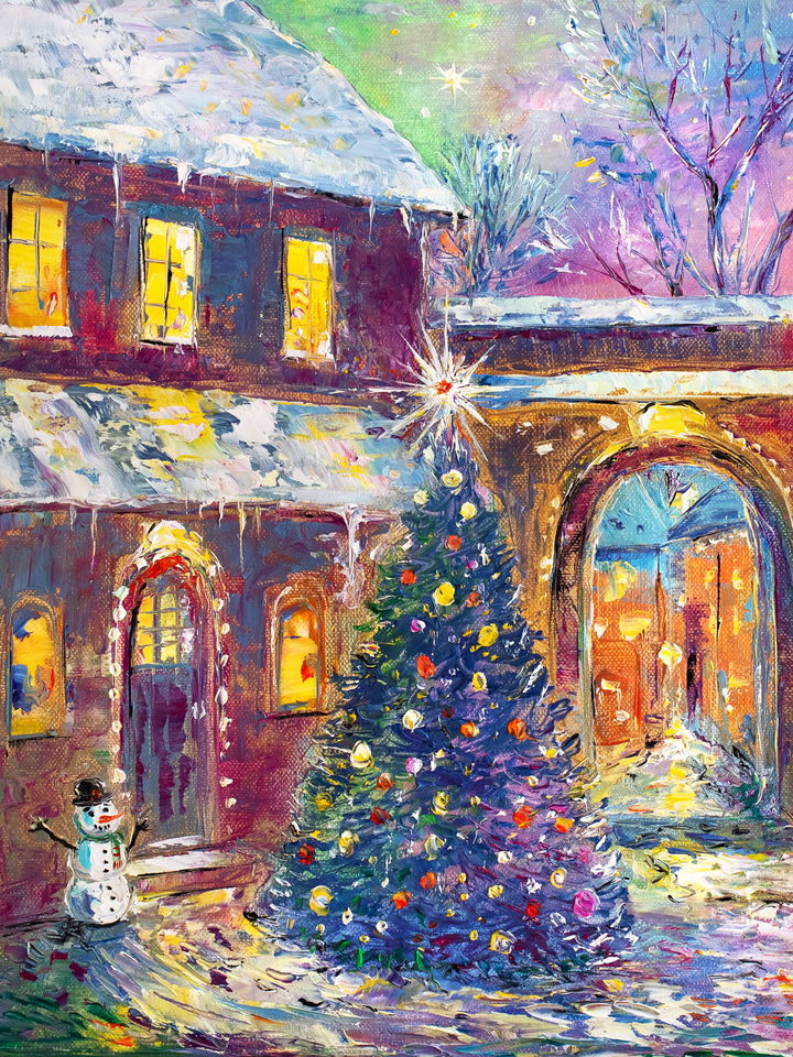 Christmas Courtyard