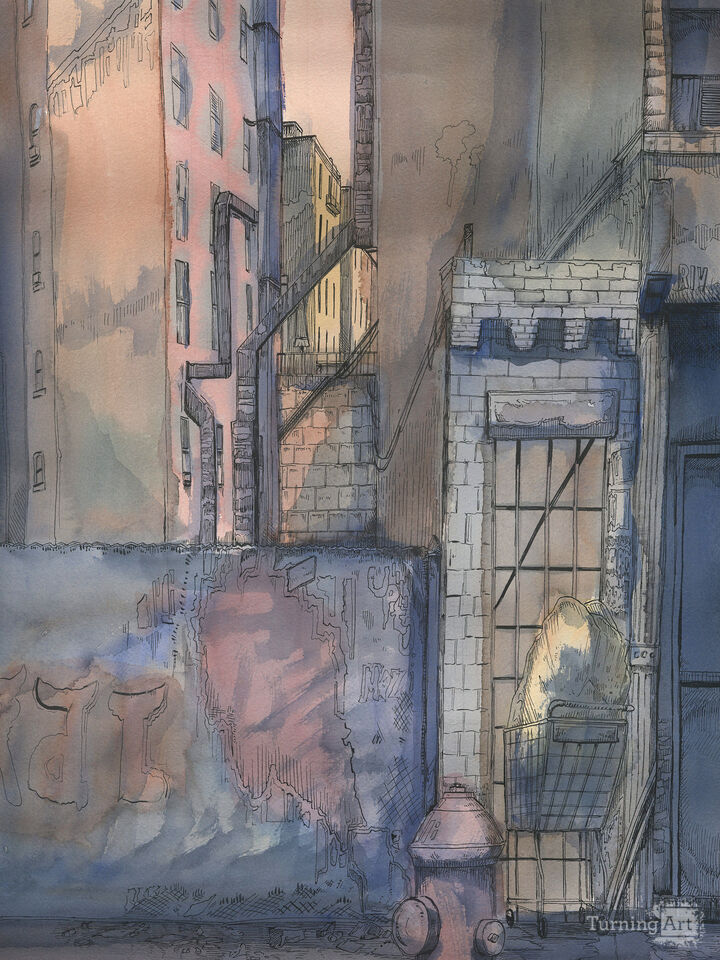 "Shopping Cart, East Village"