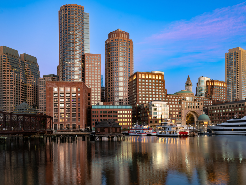 Boston downtown skyline
