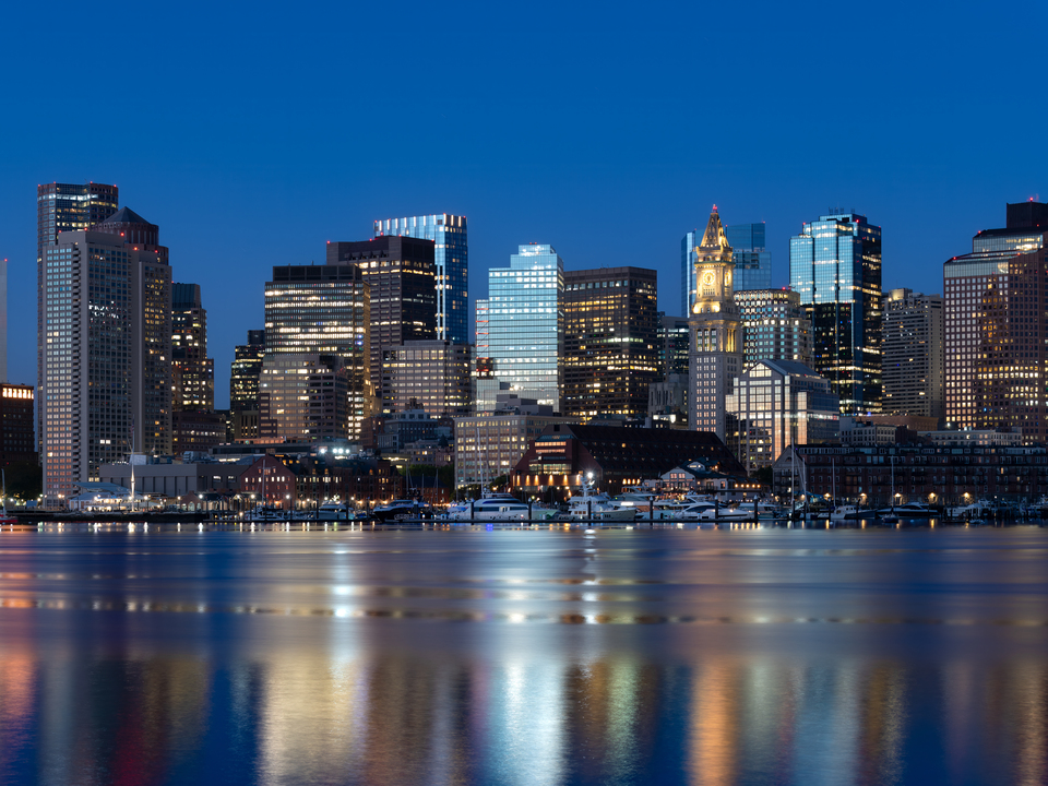 Boston downtown skyline