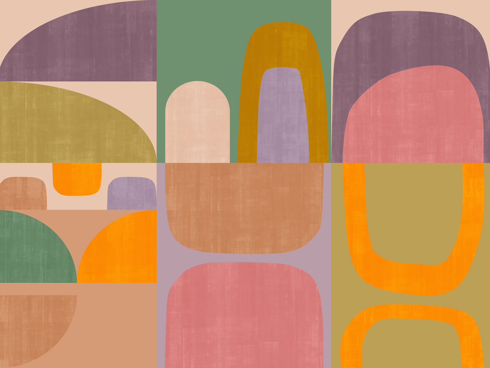 Retro Chic Color Blocks